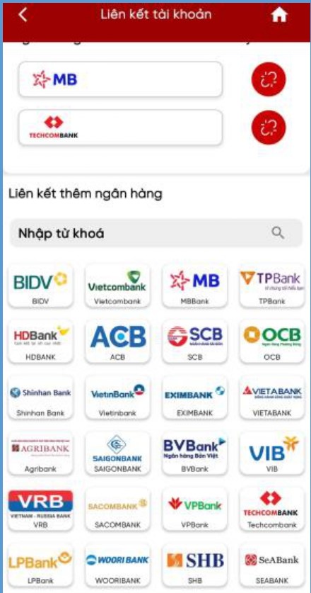 Hướng dẫn liên kết tài khoản ngân hàng với Etax Mobile- Ảnh 4.