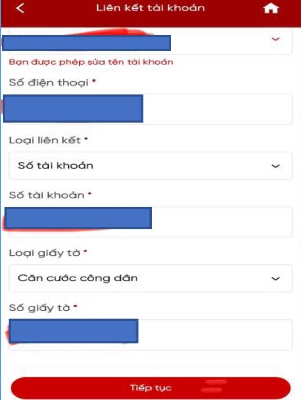 Hướng dẫn liên kết tài khoản ngân hàng với Etax Mobile- Ảnh 5.